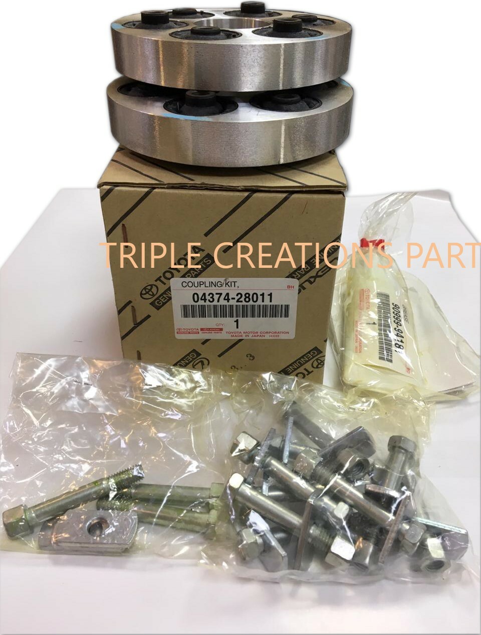 0437428011 OEM GENUINE TOYOTA PREVIA COUPLING KIT DRIVE SHAFT