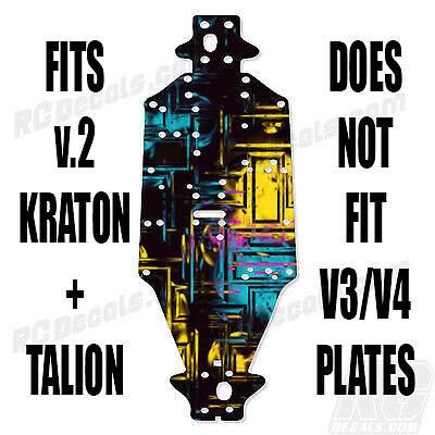 Arrma Talion & Kraton Chassis Protector Blocks AR320197 -- Version 2 Pre-2018
