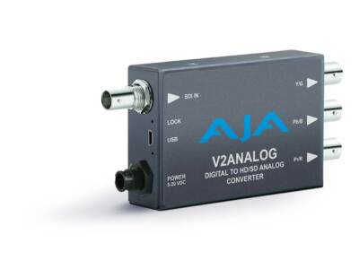 その他 AJA V2ANALOG AJA V2Analog HD/SD-SDI to Component/Composite Analog Mini