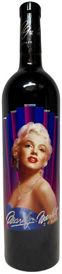2004 Marilyn Merlot Wine Full Bottle Unopened Marilyn Monroe 750ml
