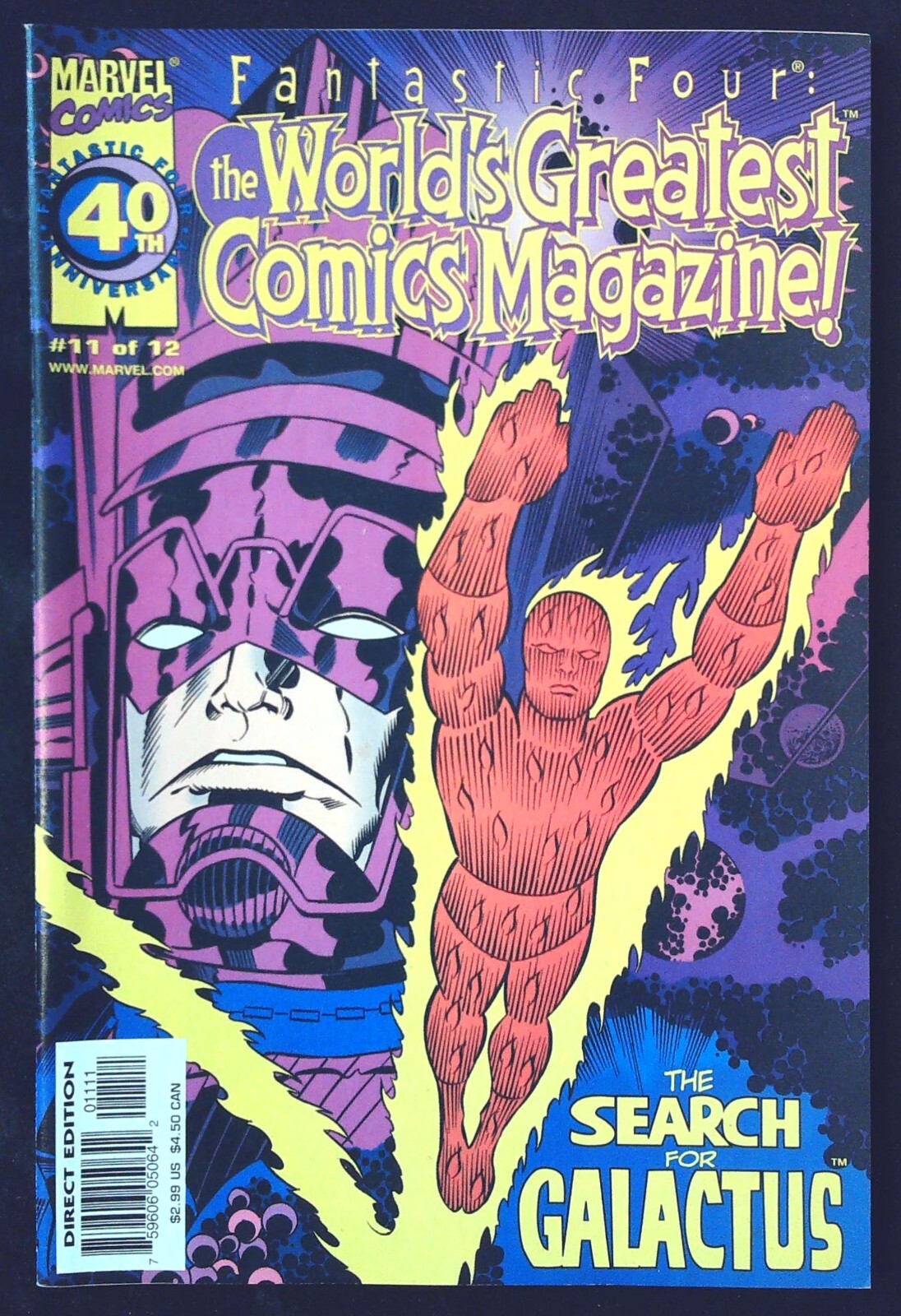 FANTASTIC FOUR: THE WORLD'S GREATEST COMICS MAGAZINE! #11 - Back Issue