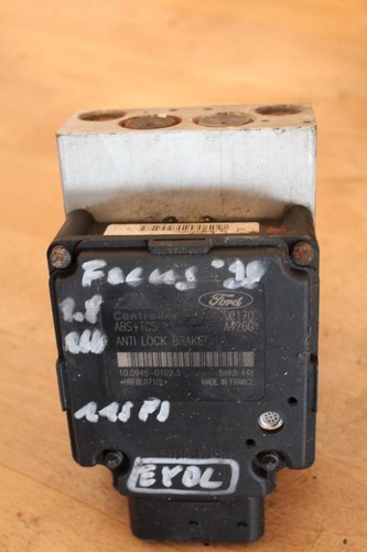 Ford Focus I 1 ABS Block Hydraulikeinheit 10.0948-0102.3 ABS Pumpe 98AG-2c285-BE