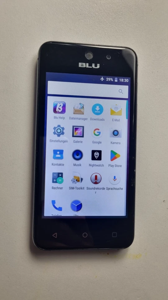 BLU Vivo 5 mini schwarz guter Zustand - Bild 2 von 3