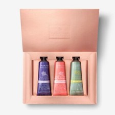 Crabtree Evelyn Floral Trio Set Hand Therapy 3 Tubes NIB New Travel Size
