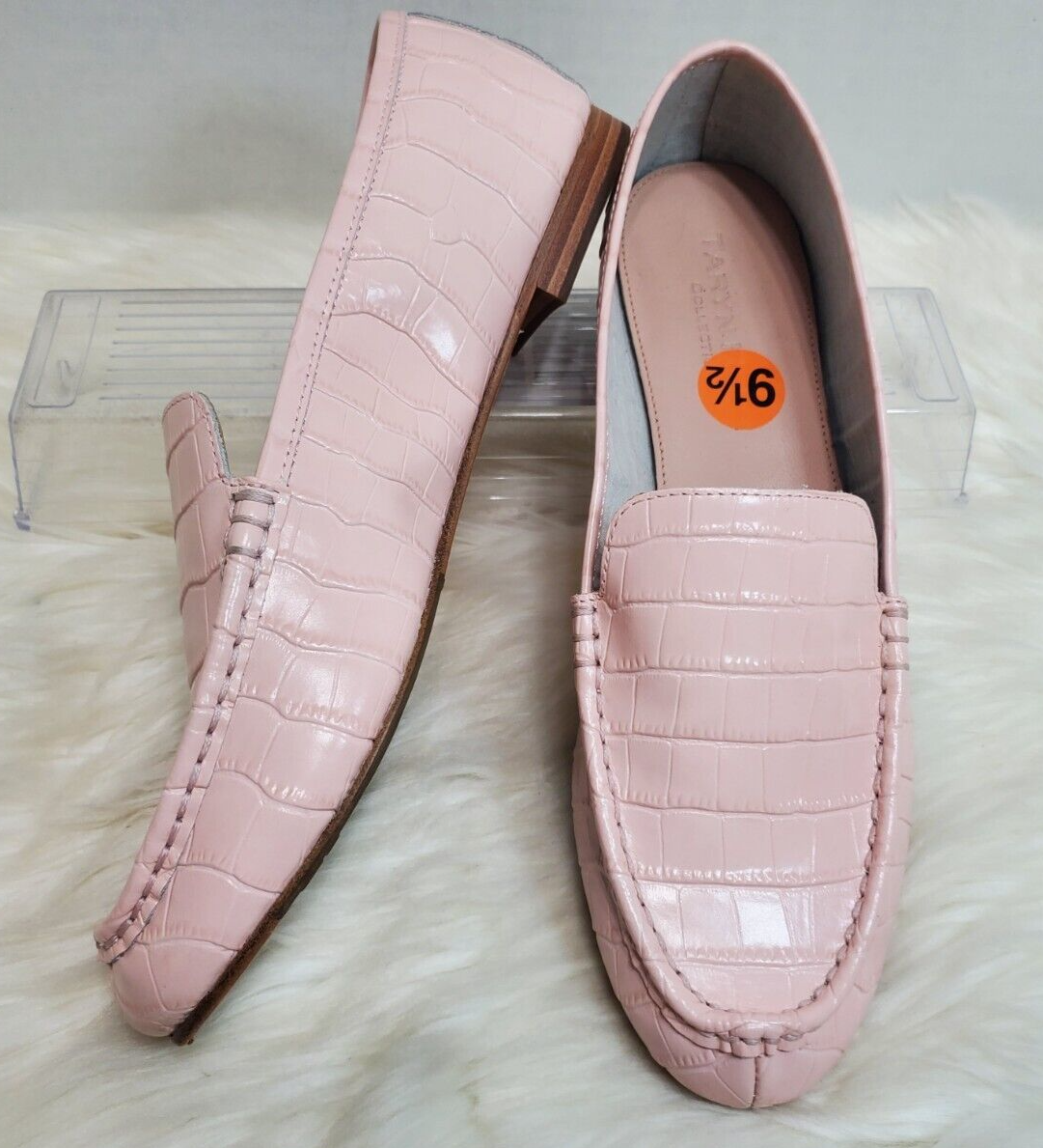 Taryn Rose Loafers Taryn Rose Collection Diana Croc Leather Loafer