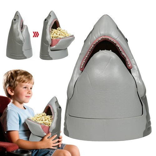 Jaws 50th Anniversary Popcorn Bucket - "Great White Shark" Collectible - Picture 2 of 9