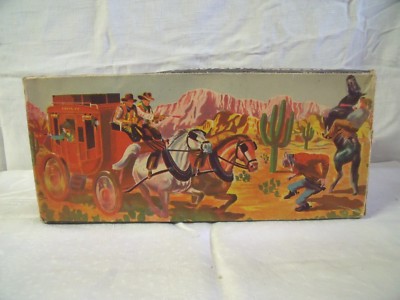 PLAYMOBIL 3803 DAME DE LA DILIGENCE VEHICULE WESTERN FAR WEST COW BOY