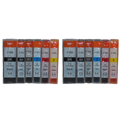 MG8150 MG8250 Inchiostro Kit Di 18 Cartucce Compatibili Per Stampanti Canon PIXMA MG6150 MG6250 MG8150 MG8250 - Colore Completo Cartucce A Getto D' Inchiostro Multifunzione - Foto 2