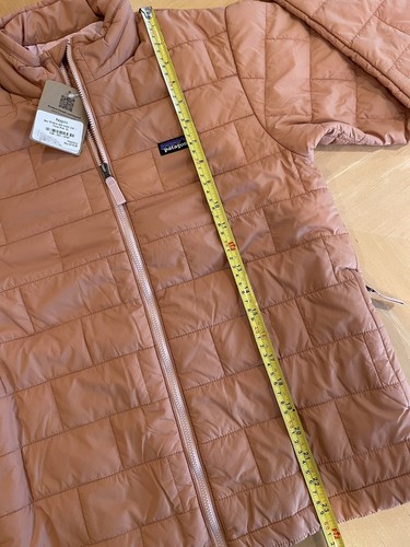 NEW! PATAGONIA Kid Youth Girl Boy Nano Puff Jacket—XL: 14—Insulated—(Peach/Tan) - Picture 8 of 10