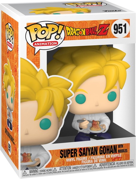 Dragon Ball Z - Super Saiyan Gohan With Noodles 951 - Funko Pop! - Vinyl Figur-image