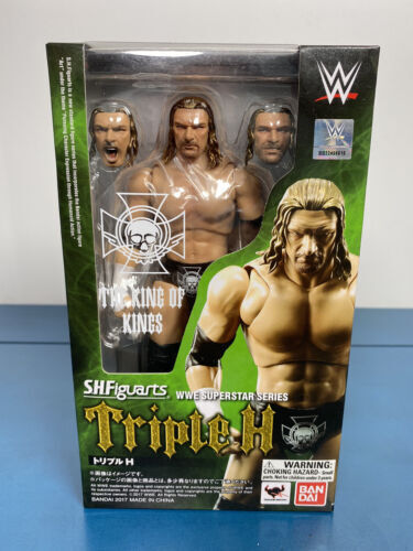WWF Immortal Champions Action Figure 3 Pack Rock Triple H WWF Immortal Champions Action Figure 3 Pack Rock Triple H