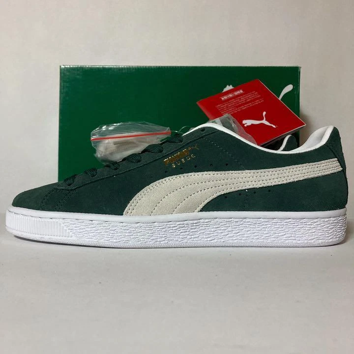 PUMA SUEDE CLASSIC US 9 GREEN New From Japan eBay