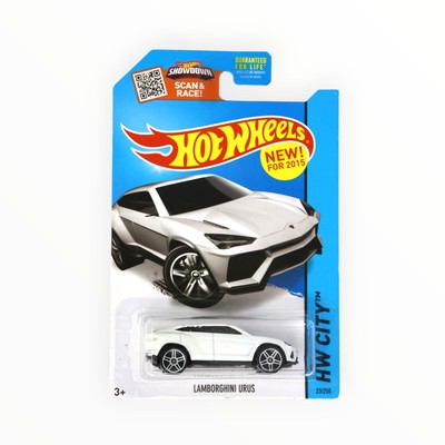 Hot Wheels Lamborghini Urus 23/250 - White - 2015 Mainline A