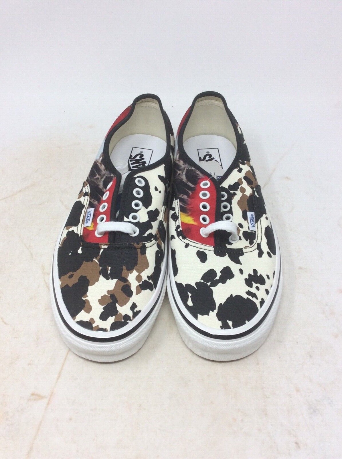 vans cow print authentic