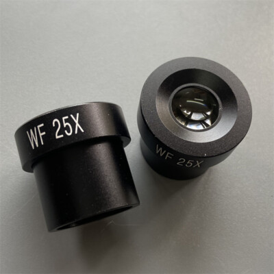 Biological Microscope WF25X 8mm Eyepiece Widefield Okular Mounting Size 23.2mm