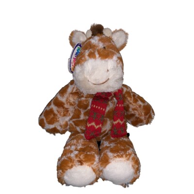 Mary Meyer Bean Bag Stuffed Animal  Munich RE Marshmallow Giraffe  14 Inches NWT