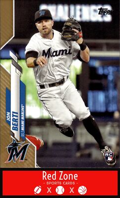 2020 Topps - #693 Jon Berti NM/NM+