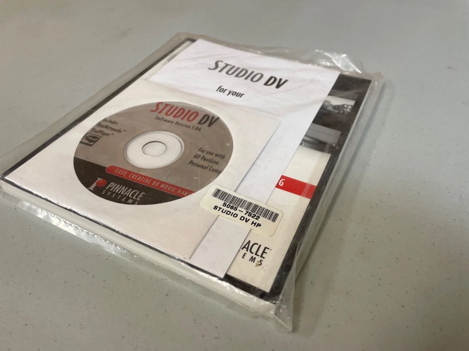 Pinnacle Systems Video Editing Software DVD - STUDIO DV 1.06 Sealed Vintage - Image 2 of 4