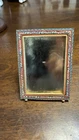 MURANO MILLEFIORI MICRO MOSAIC GLASS PICTURE FRAME Made In ITALY 4.25”x3”