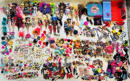 1000+ pezzi ENORME LOTTO LOL OMG sorpresa bambole accessori sorelle animali 22 libbre assortiti! - Foto 1 di 24