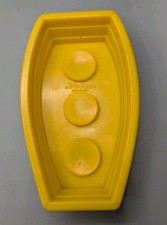 Vintage Hasbro Weebles Boat Camper Yellow Romper Room Rowboat