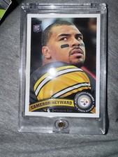 Topps 2011 Cameron Heyward Rookie #299 Pittsburgh Steelers Football Card. rookie card picture