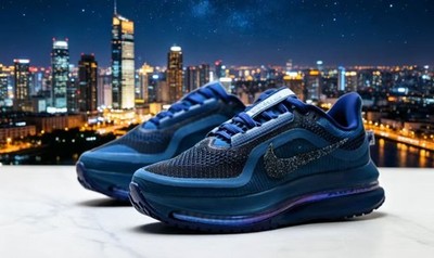 Nike Air Zoom Pegasus Premium new men's black and blue casual shoes
