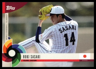 2023 Topps World Baseball Classic Global Stars #3 Roki Sasaki Japan