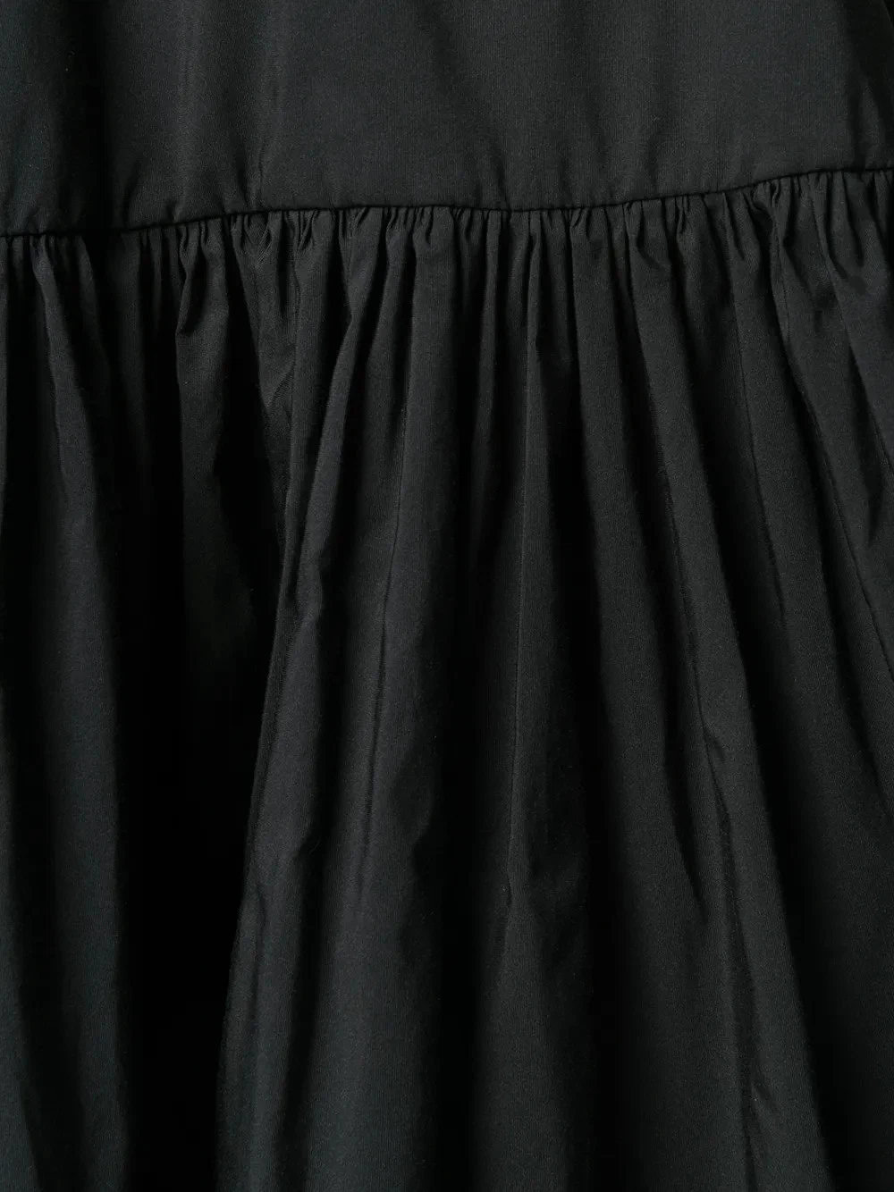 Abito Valentino Garavani A Line manica corta plissettato