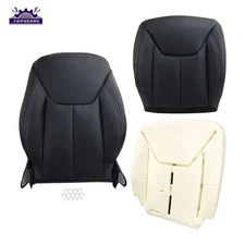 Driver Bottom&Top Seat Covers+Bottom Foam Suitable NEW For Jeep Wrangle 2013-17