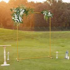 1.5 2 m Wedding Backdrop Stand Rectangle Frame for Ceremony Decorations