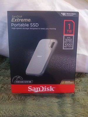 New SanDisk Extreme Portable SSD 1TB USB-C SSD SDSSDE51-1T00-AW25