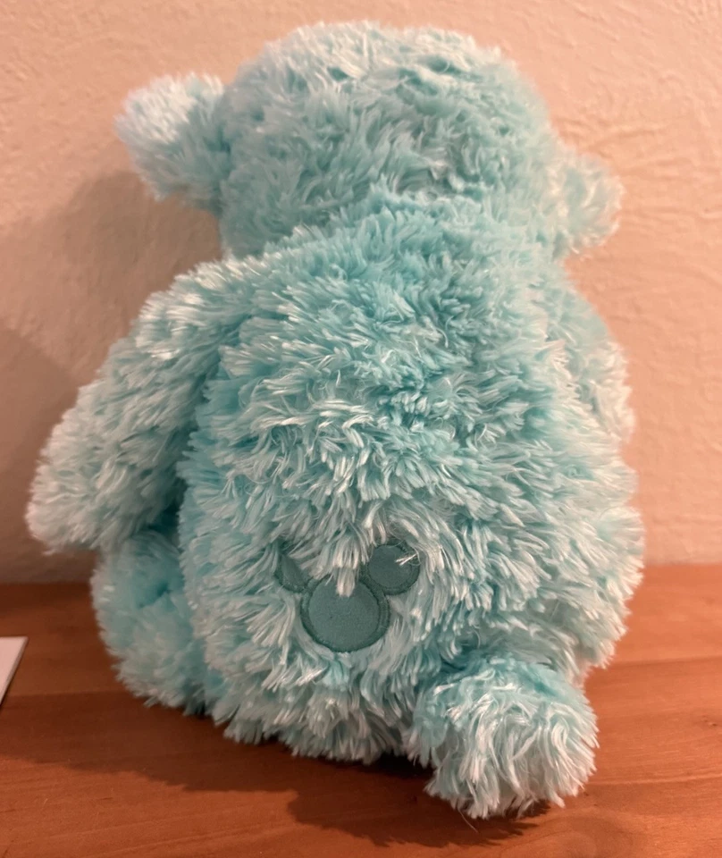 Walt Disney World Hidden Mickey Pre-Duffy Bear 16" Plush Aqua Mint Green RARE - Image 3 of 4