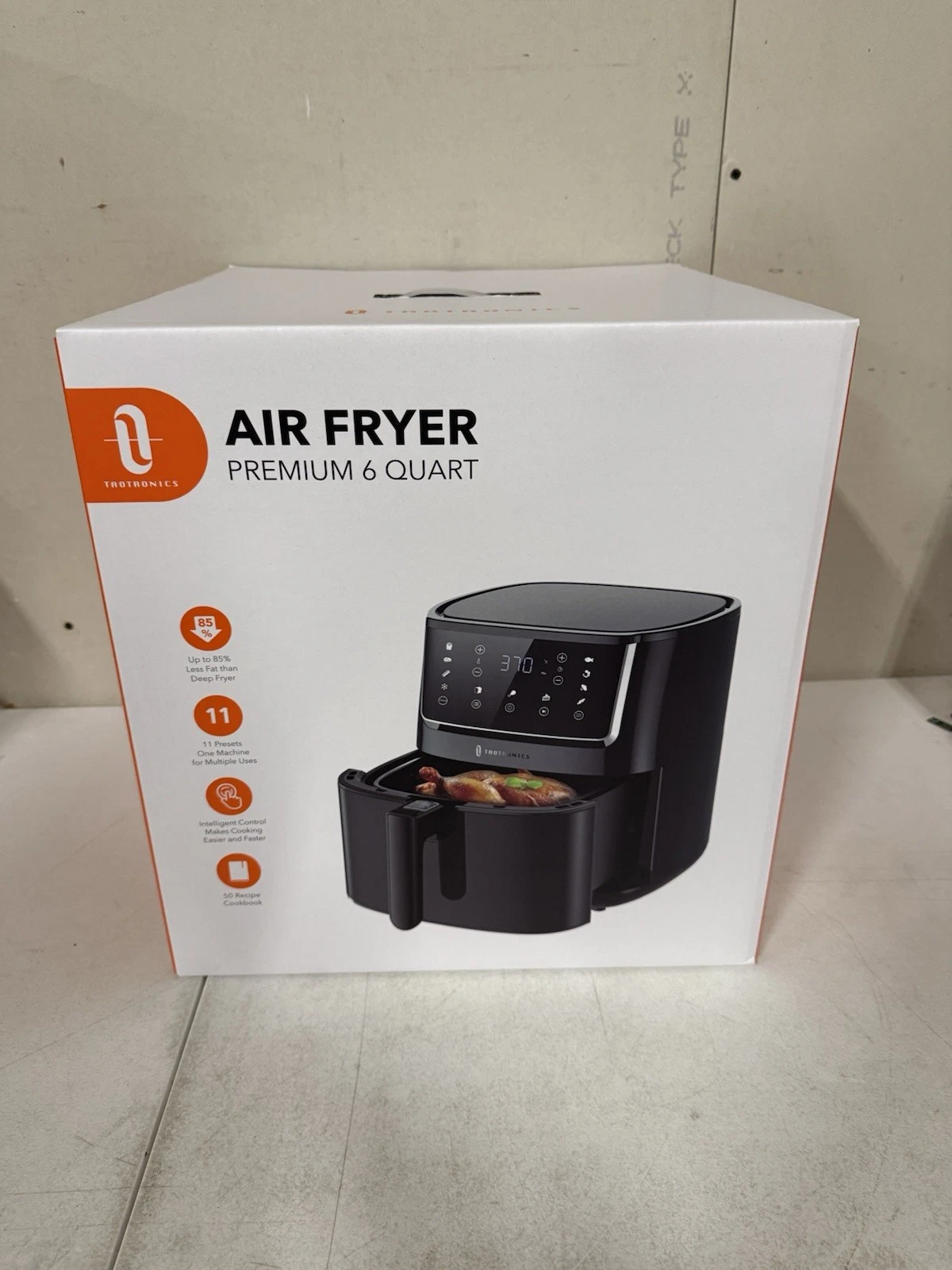 TaoTronics Air Fryer, 6 Quart