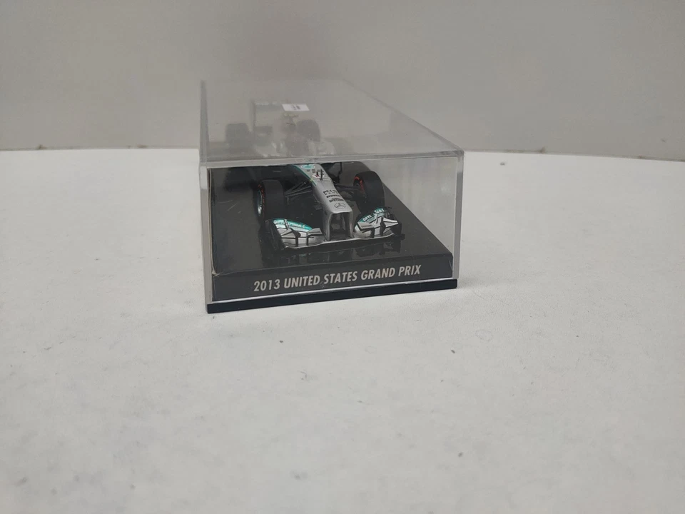 Mercedes W04 Hamilton USA GP 2013 1/43 Minichamps - Photo 3/4