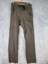 Boy Scouts Of America Pants Boys Small Green Uniform Switchbacks Zip Off Legs