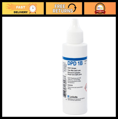 Chlorine DPD Test Kit 60ML - Water Quality Testing Solution for Pools & Spas