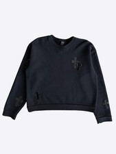 Chrome Hearts Black Cross Patch Sweater