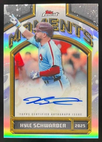 2026 Topps Finest Kyle Schwarber Base (RAW)
