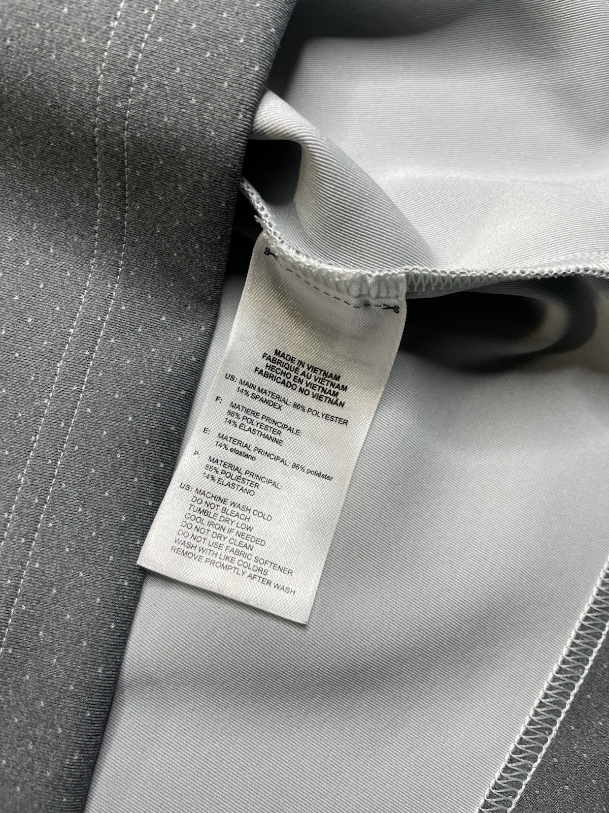 Pine Valley Golf Club adidas Polo Shirt Mens XL Gray Performance Golf thumbnail 17