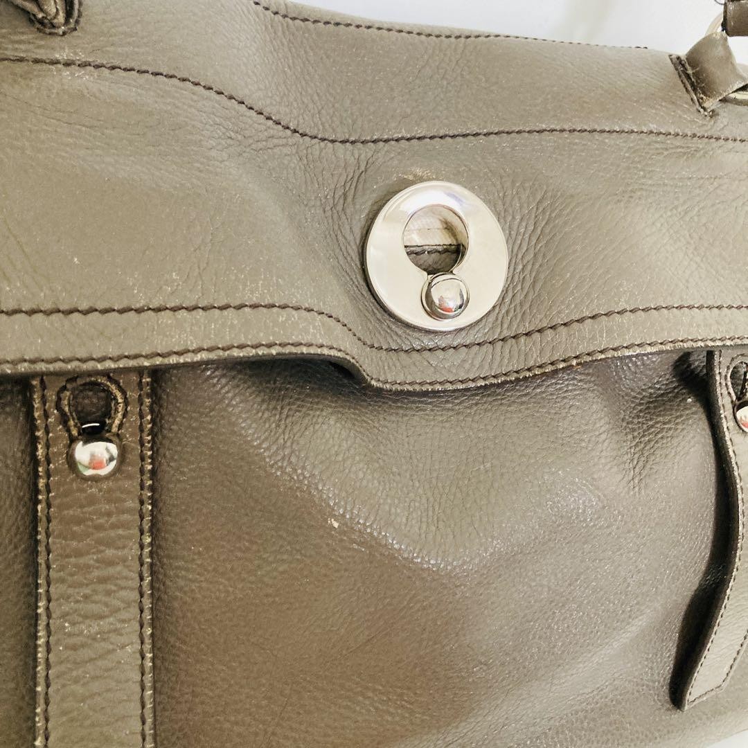 Borsa vintage Yves Saint Laurent Ysl M To Greige