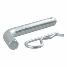 Double HH Lockease Hitch Pin - 5/8 X 4-1/2 Inch, Heavy Duty Hinge Handle With Lock, Powder Coated