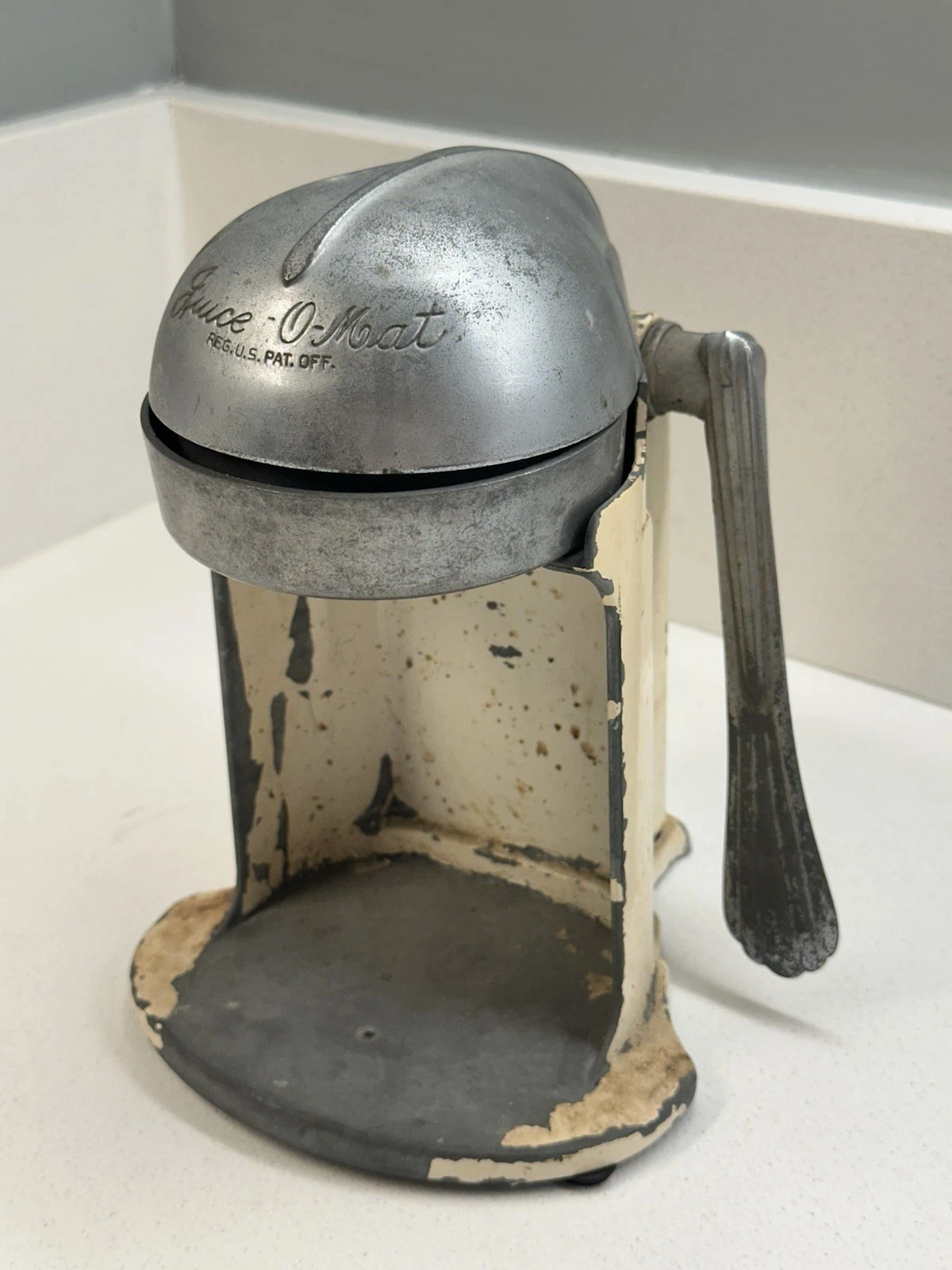 Vintage Juice-O-Mat Citrus Press Rival Mfg Kansas City