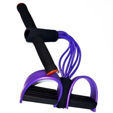 Pedal Resistance Band with Handle, Upgraded 6 Tube Pedal Puller Resistance