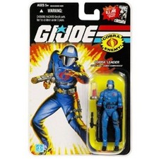 Cobra Commander with M.A.S.S Device Crystal - GI Joe 25th Anniversary Action Fig