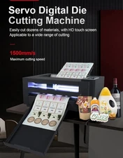 Ploter Cut and Crease Automatic ZD350 Pro Max  Servo Motor 150 Cam Scan