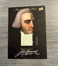 Pieces of the Past The Bar  John Hancock Authentic Relic