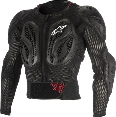 Alpinestars Youth Bionic Action Protection Jacket Black/Red Size Large/XLarge