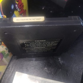 Wally Bear and the No Gang Nintendo NES Game With Manual Hard Case