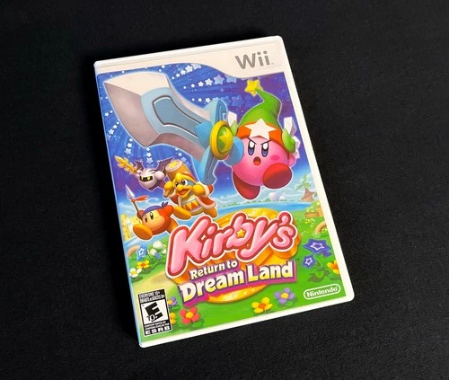 New ListingKirby's Return to Dream Land - Nintendo Wii Complete in Box CIB Authentic